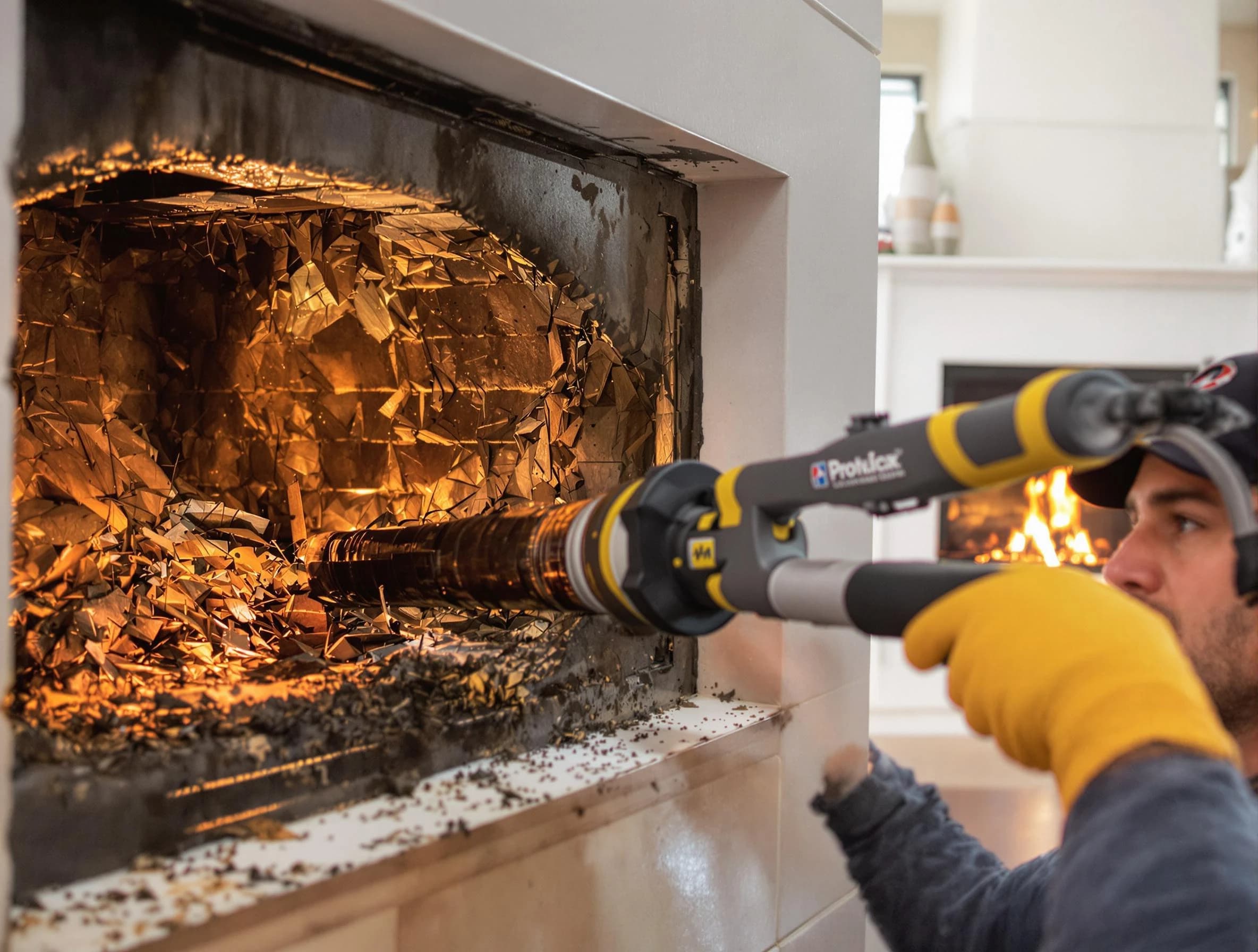 Professional chimney cleaning by Manchester Chimney Sweep in Manchester, NJ