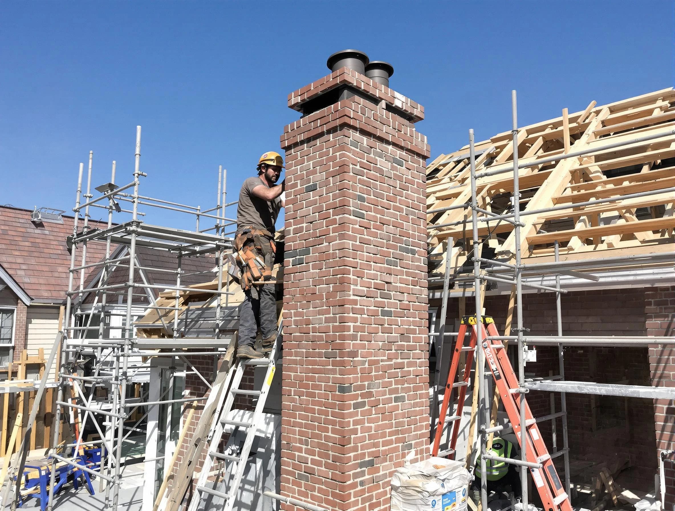 New chimney installation completed by Manchester Chimney Sweep in Manchester, NJ