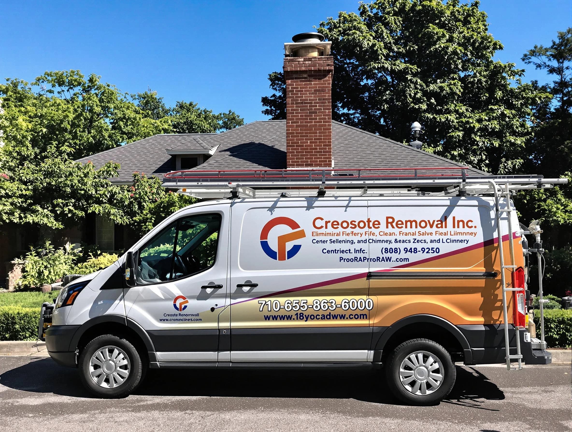 Manchester Chimney Sweep technician removing creosote safely in Manchester, NJ